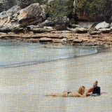 Tea towel Balmoral Sunbathers