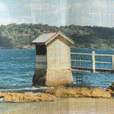 Tea towel Camp Cove Hut