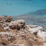 Greece Collection: Paros Swim Linen Tea Towel