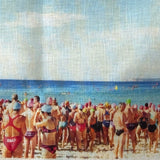 Tea towel, The Starting Line, Bondi Beach