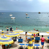 Images from Italy: Taormina Lido La Pigna Linen Tea Towel