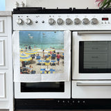 Images from Italy: Taormina Lido La Pigna Linen Tea Towel