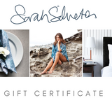 Sarah Silverton Gift Card