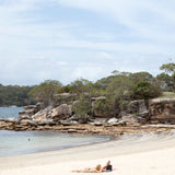 Tea towel Balmoral Sunbathers