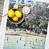 Tea towel Clovelly Beach