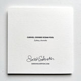 Cards "Curves, Coogee Ocean Pool"