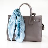 French Silk Scarf in Emerald Sea