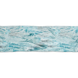 Skinny Silk Scarf in Emerald Sea