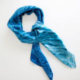 Large Square Silk Scarf Tamarama Ripples