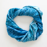 Large Square Silk Scarf Tamarama Ripples