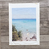 Tea towel Byron Bay Wategos Beach
