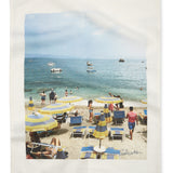 Images from Italy: Taormina Lido La Pigna Linen Tea Towel