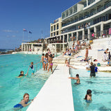 Card (large) "Summer Day at Bondi Icebergs"