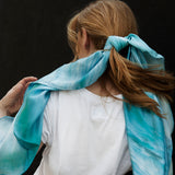 Large Square Silk Scarf Tamarama Summer