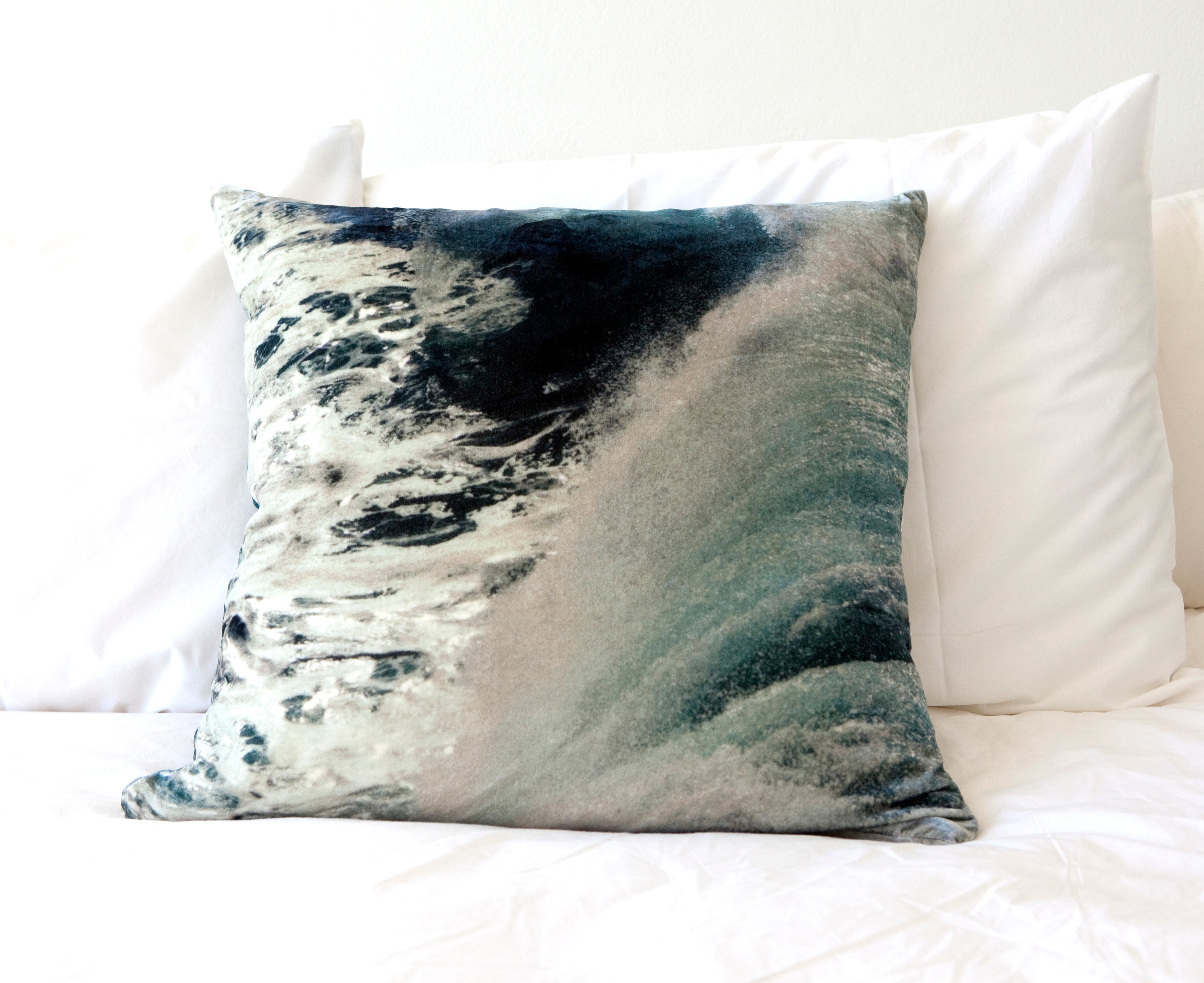 Cushion Velvet Bronte Surf